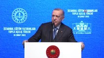 Son dakika haberleri! Cumhurbaşkanı Erdoğan, İstanbul Eğitim Yatırımları Toplu Açılış Töreni'ne katıldı