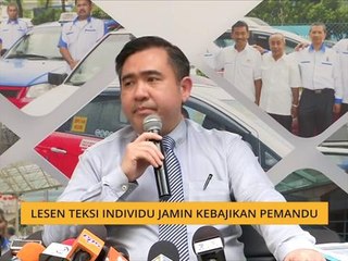 Lesen teksi individu jamin kebajikan pemandu