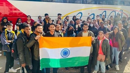 First batch of Indian students leave for Ukraine border