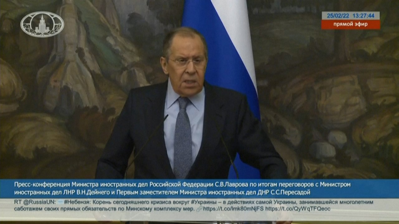 Russischer Außenminister Lawrow:'Jederzeit zu Verhandlungen bereit'