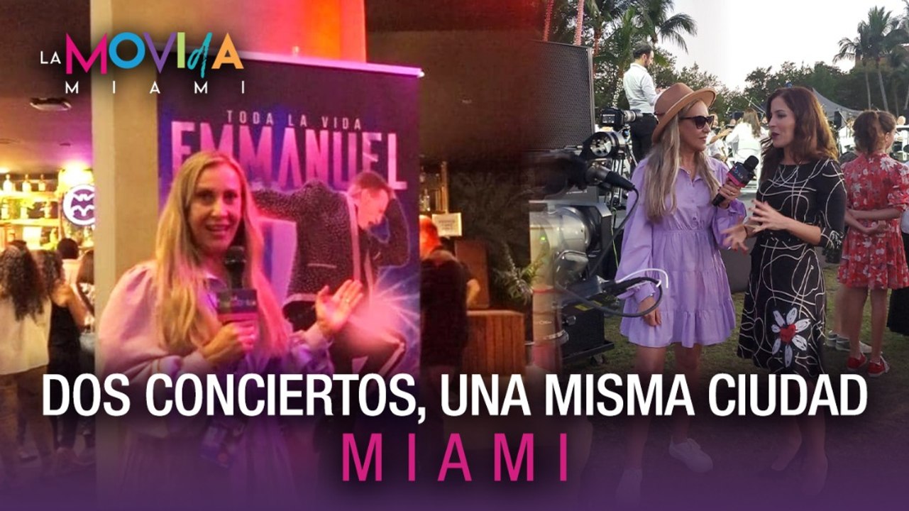 Dos conciertos, una misma ciudad: Miami - La Movida Miami