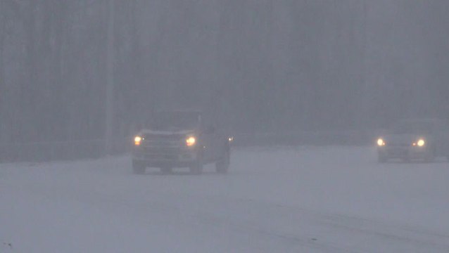 Roads turn icy as winter storm blasts the Northeast
