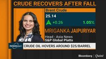 Crude Oil Hovers Around $25/Barrel