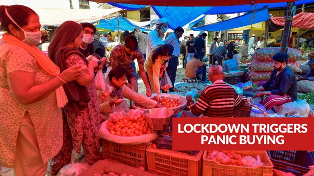 21-Day Lockdown Triggers Panic Buying In India