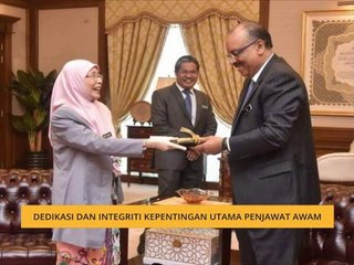 Dedikasi dan integriti kepentingan utama penjawat awam