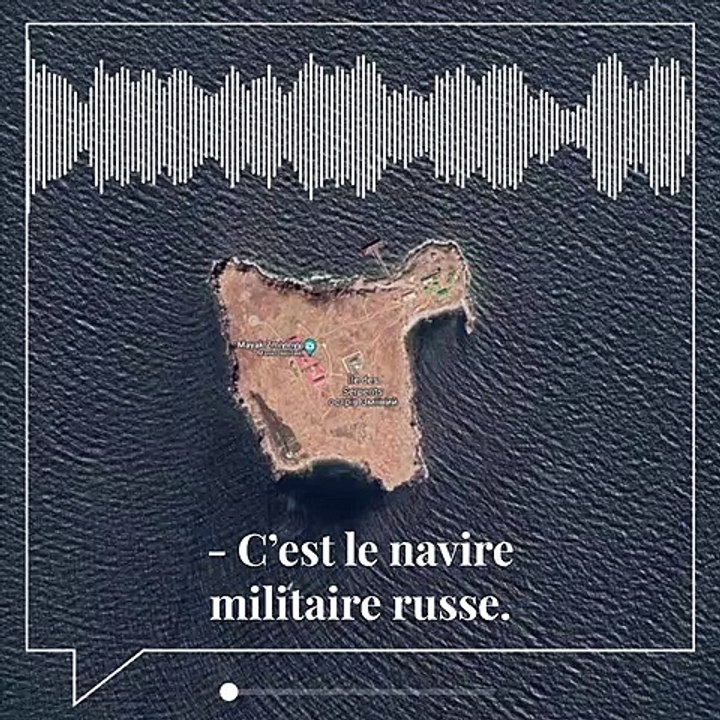 L'échange glaçant entre un navire militaire russe et des gardes-frontières ukrainiens