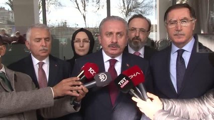 TBMM Başkanı Şentop Tekirdağ'da konuştu