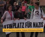 Ratusan polis kawal tunjuk perasaan di Jerman