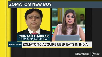 Zomato To Acquire Uber Eats In India: Info Edge View