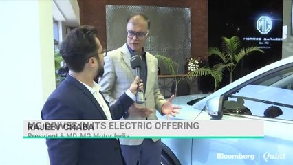 MG Drives In Its Electric Offering