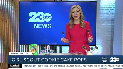 Foodie Friday: Girl Scout cookie cake pops