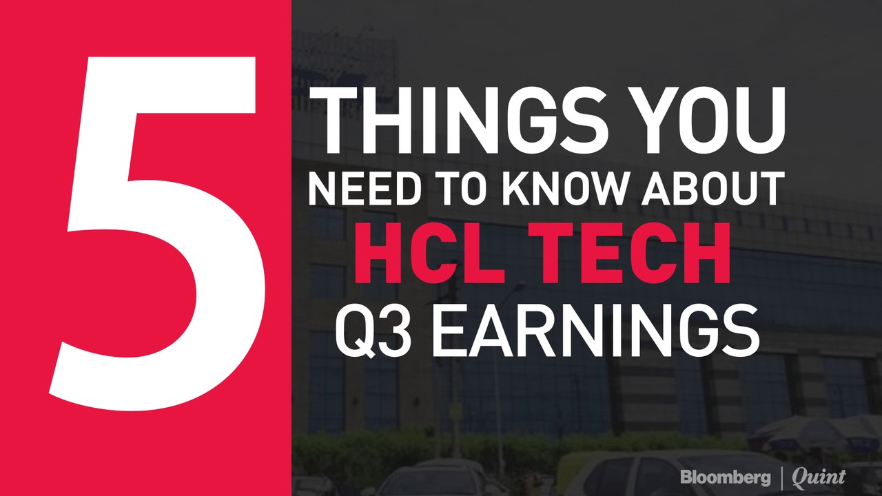 HCL Tech Q3 Highlights