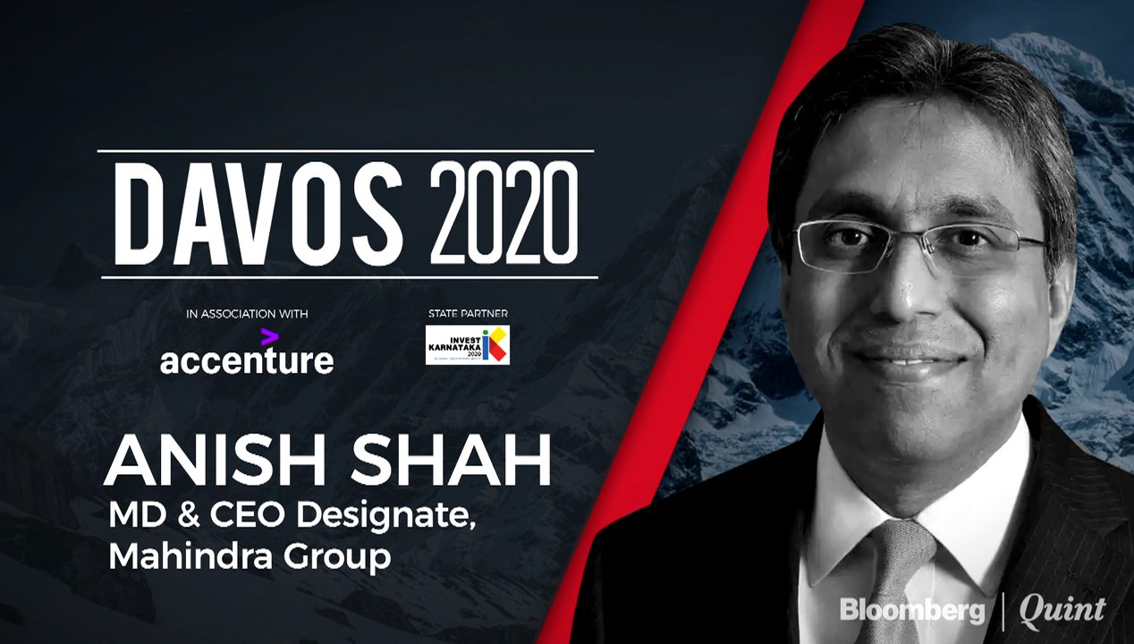 Anish Shah At WEF 2020