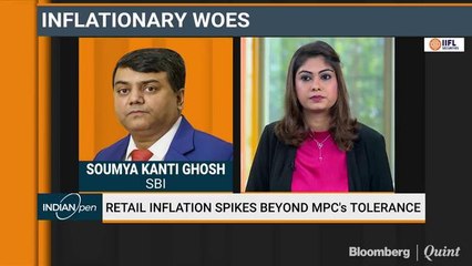 Inflation Likely To Cross 8% In January: SBI's Soumya Kanti Ghosh