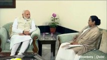PM Modi Meets Chief Minister Mamata Banerjee In West Bengal