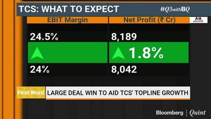 Large Deal Win To Aid TCS' Topline Growth In Q3