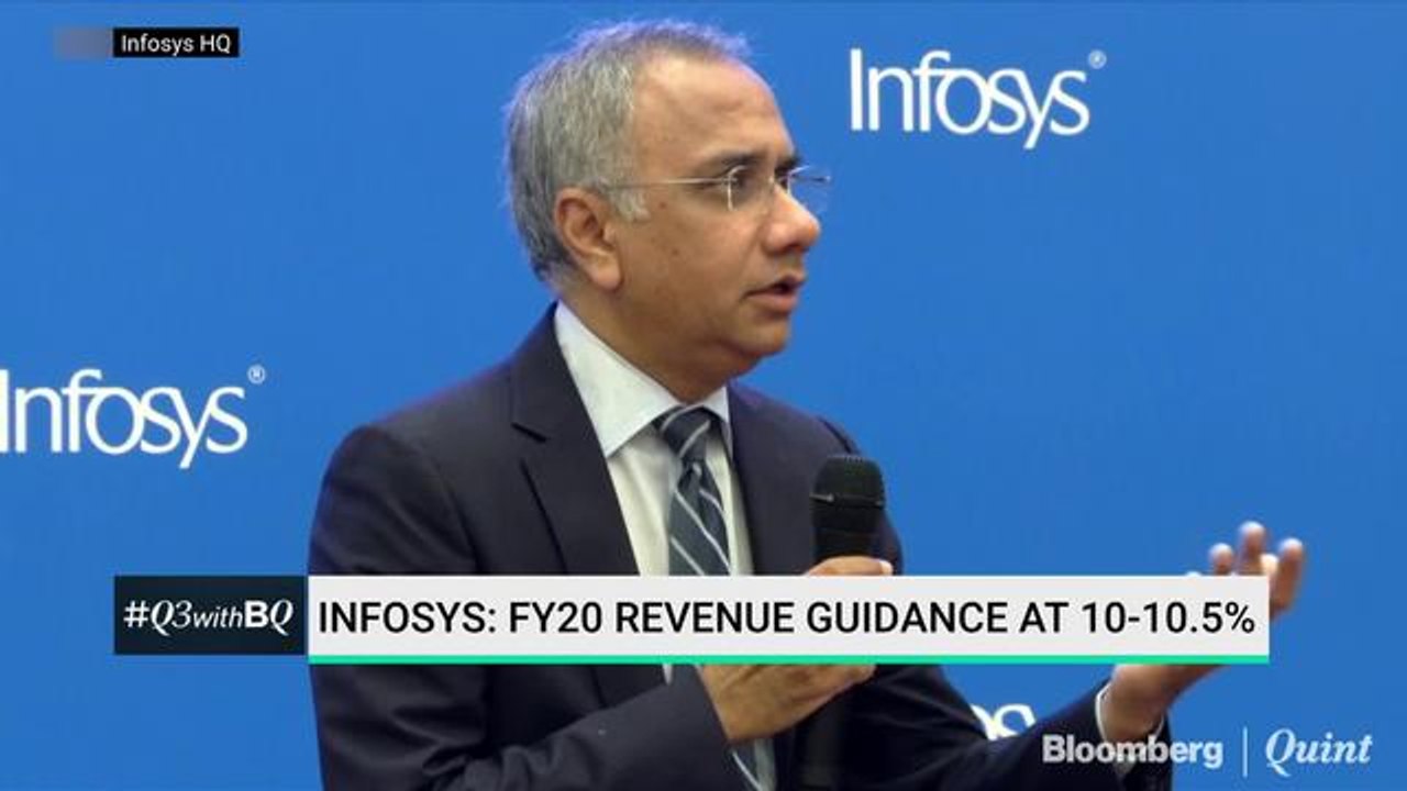 Infosys Hikes FY20 Revenue Guidance