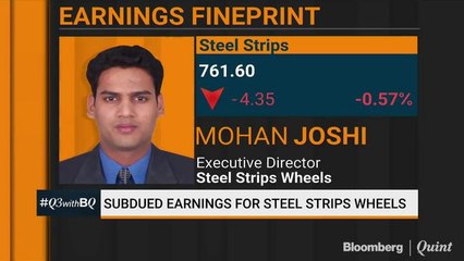 Here's What Led To The Subdued Earnings For Steel Strips Wheels