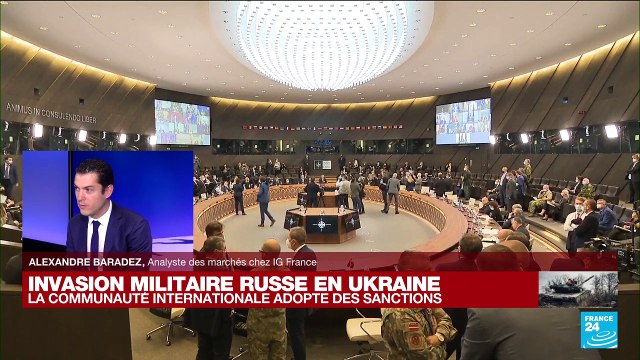 Guerre en Ukraine : l'isolement de la Russie du système interbancaire Swift pourrait lui coûter 5% de son PIB