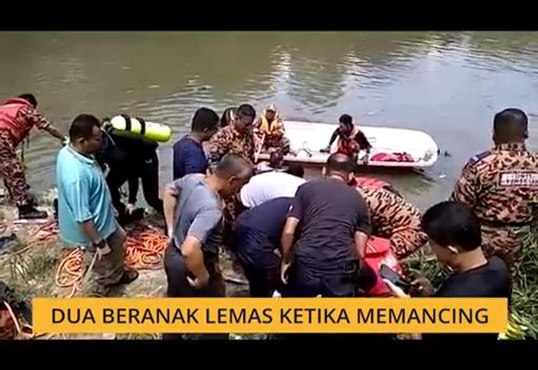 Dua beranak lemas ketika memancing