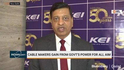 Cable Makers Gain From Government's Power For All Aim