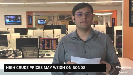 High Crude Prices May Weigh On Bonds