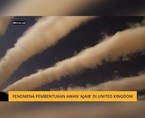 Fenomena pembentukan awan 'ajaib' di United Kingdom