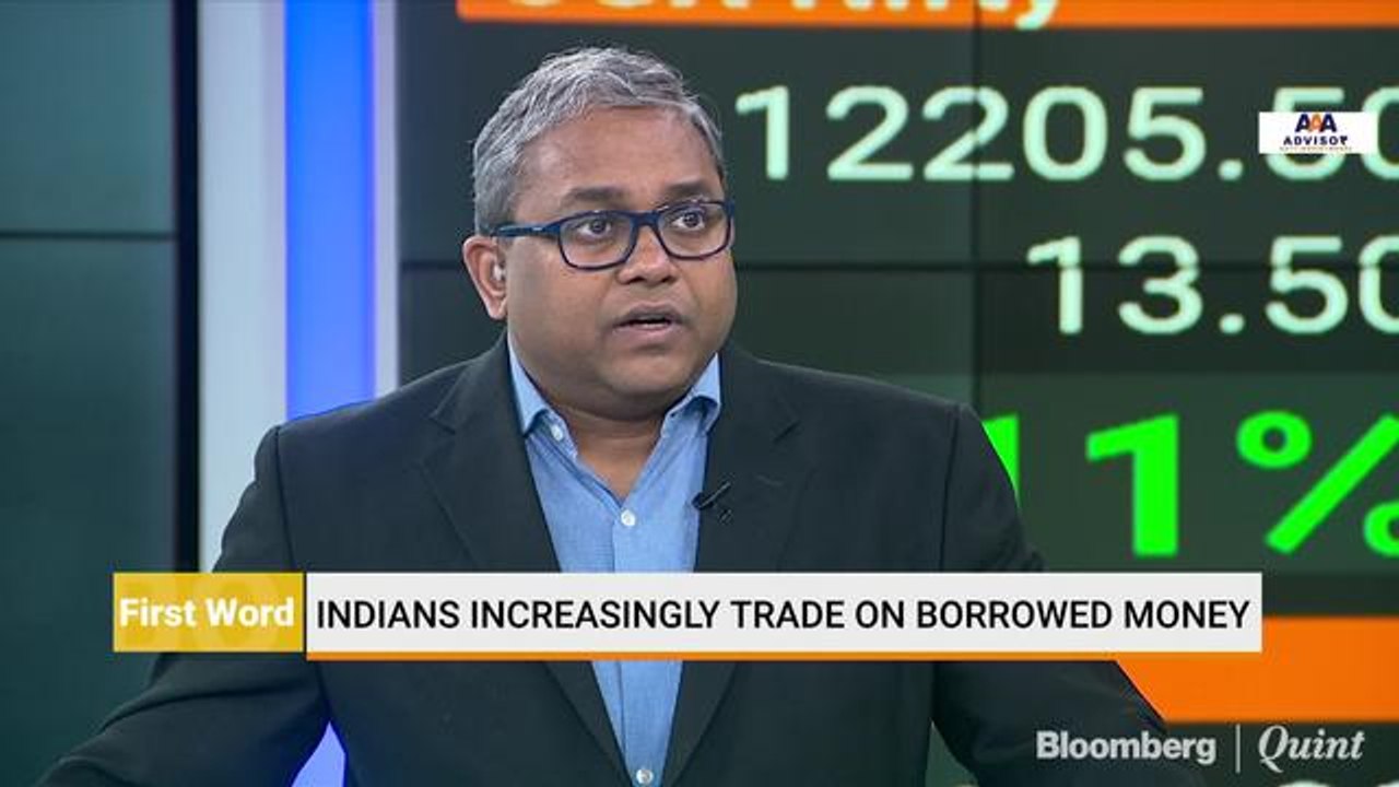 Indians Increasingly Trade On Borrowed Money