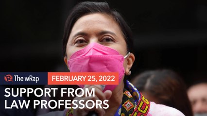 Over 100 law deans, professors endorse Robredo, reject Marcos who ‘does not know’ Constitution