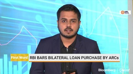 RBI Bars ARCs From Making Bilateral Loan Purchases