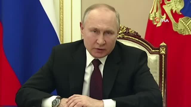 Rusya Devlet Başkanı Putin'den Ukrayna ordusuna darbe çağrısı: Bu neo-nazilerle konuşmak yerine sizlerle konuşmak daha iyidir