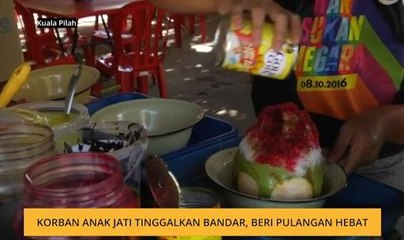 Korban anak jati tinggalkan bandar, beri pulangan hebat