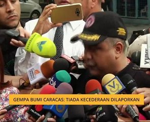 Gempa bumi Caracas: tiada kecederaan dilaporkan