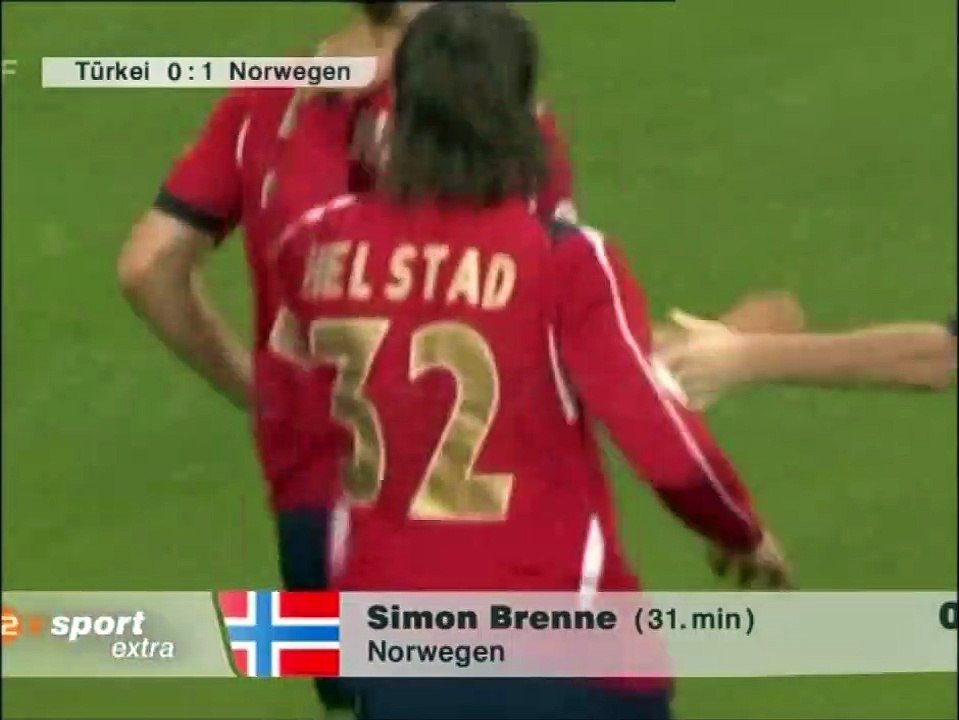 Turkey 2-2 Norway 28.03.2007 - UEFA EURO 2008 Qualifying Round Group C Matchday 5