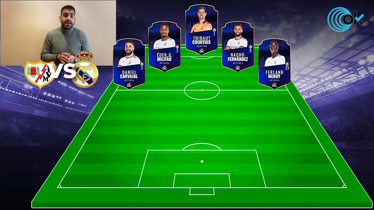 Alineación del Real Madrid contra el Rayo Vallecano: Nacho hará de Alaba