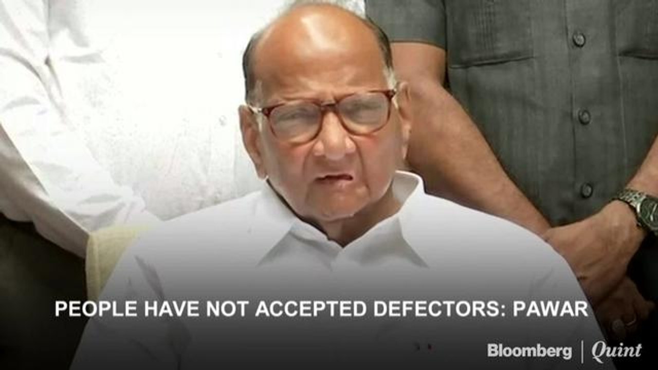 Defectors Not Accepted By People: Sharad Pawar