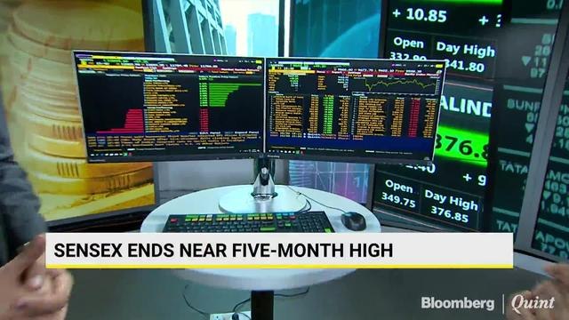 Sensex Extends Gain For Fourth Day To End Near Five-Month High