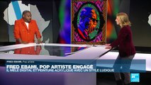 Fred Ebami, pop artiste engagé qui a pour muses des figures historiques africaines