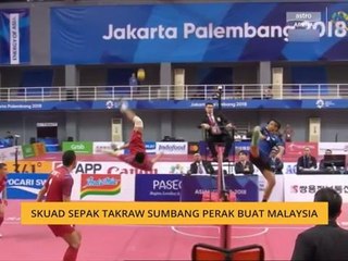 Skuad takraw sumbang perak buat Malaysia