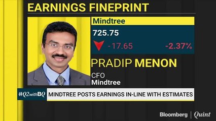 Mindtree Posts Earnings In-Line With Estimates