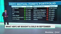 What HDFC MF Bought & Sold In September