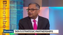 Tata Is Seeking Partnerships Amid Challenged Auto Industry, Chairman Chandrasekaran Says