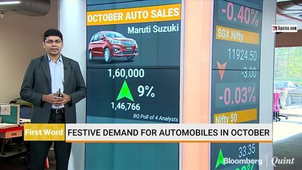 Festive Demand For Automobiles In October