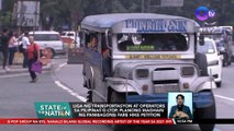 LTOP, planong maghain ng panibagong fare hike petition | SONA