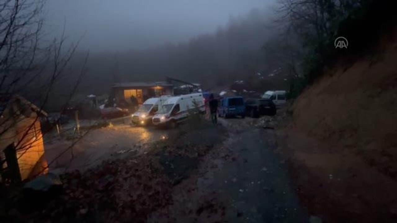 ZONGULDAK - Ruhsatsız maden ocağında göçük