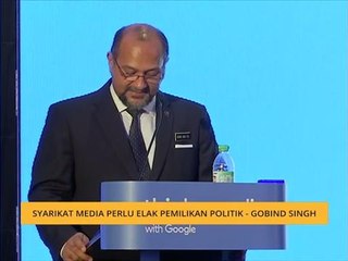 Syarikat media perlu elak pemilikan politik - Gobind Singh