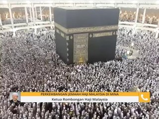 Perkembangan jemaah Haji Malaysia di Mina
