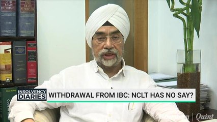 Withdrawal From IBC: NCLT Has No Say?