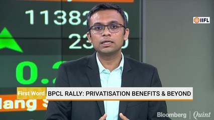 BPCL Rallies Post Government's Privatisation Plan