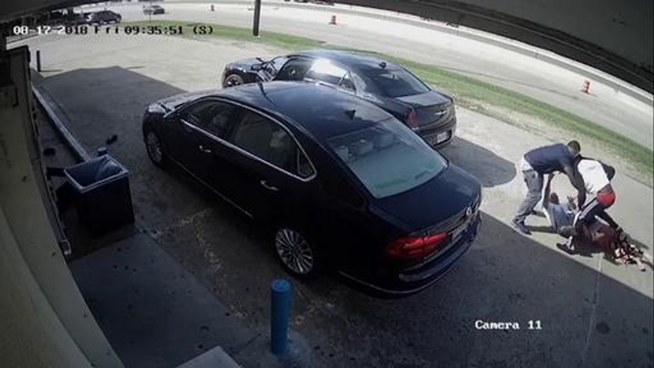 Rompakan dirakam CCTV di Texas